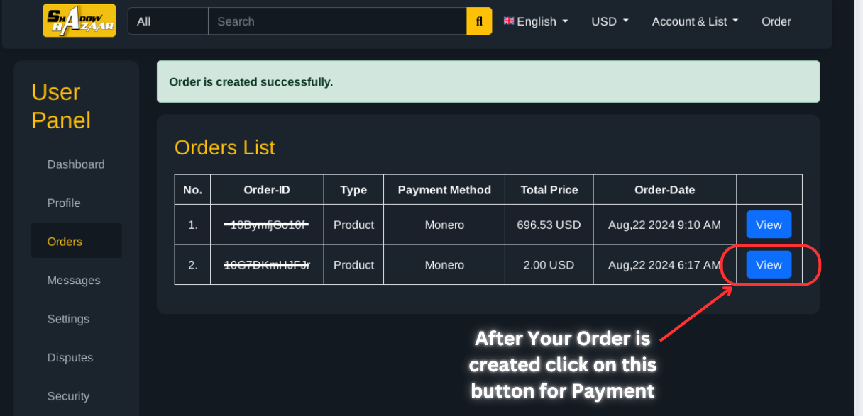 Step 2: Navigate to Account & List